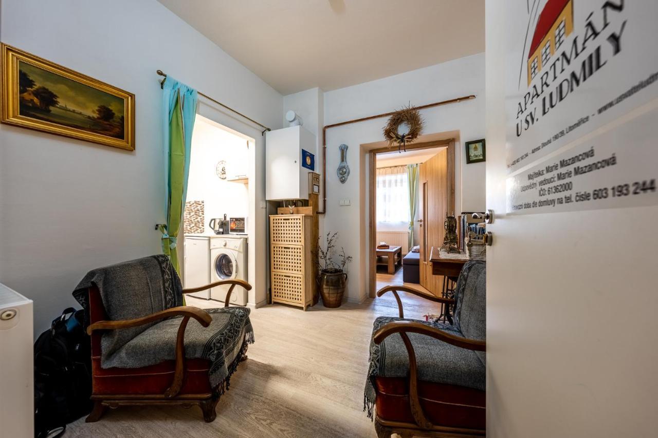 U Svate Ludmily Apartment Litomerice Ngoại thất bức ảnh